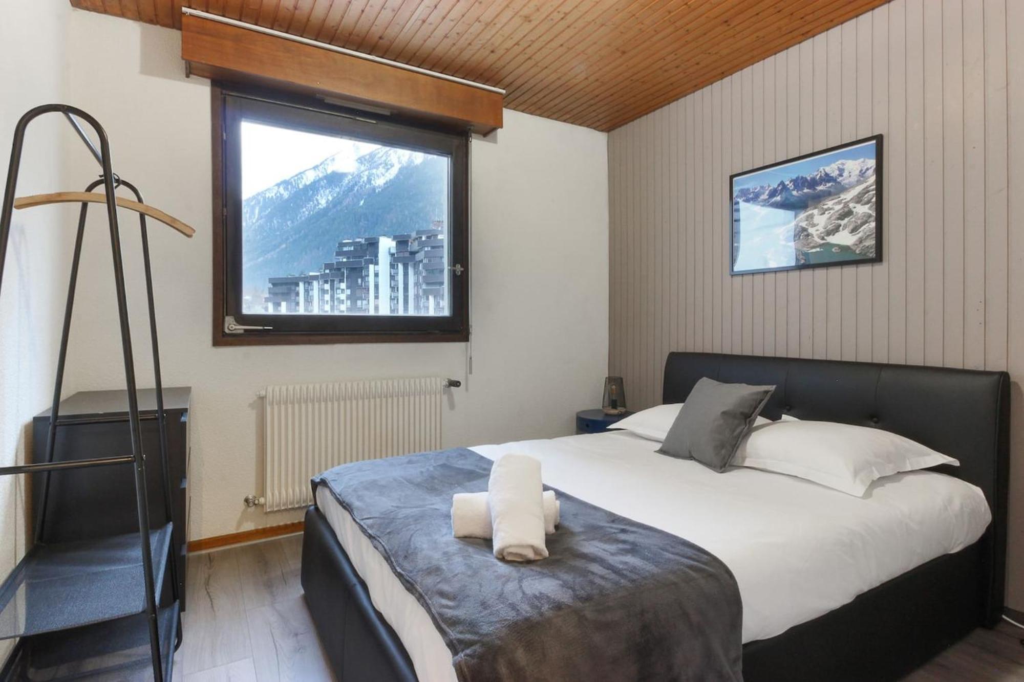 Ferienwohnung L'Aiguille - Center Of Chamonix - View Mont-Blanc Exterior foto